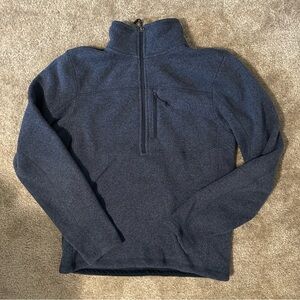 The North Face Men’s Gordon Lyons 1/4 Zip Pullover Size Small Blue